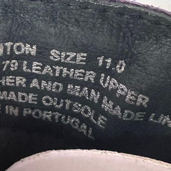 Miz Mooz Leighton Buttery Soft Leather Strapped Boots Purple Women's 11 NWOB - Picture 10 of 10